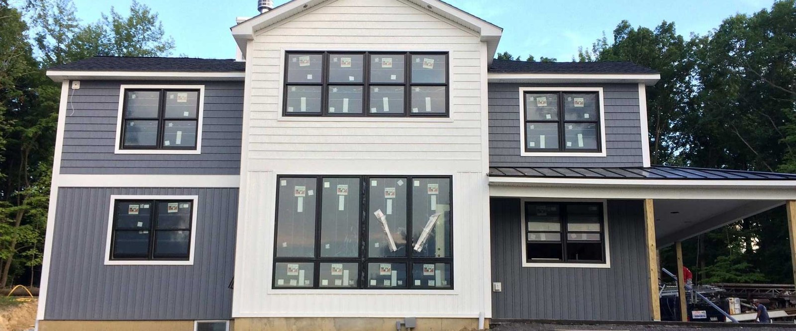 Home with new siding installed by DBI